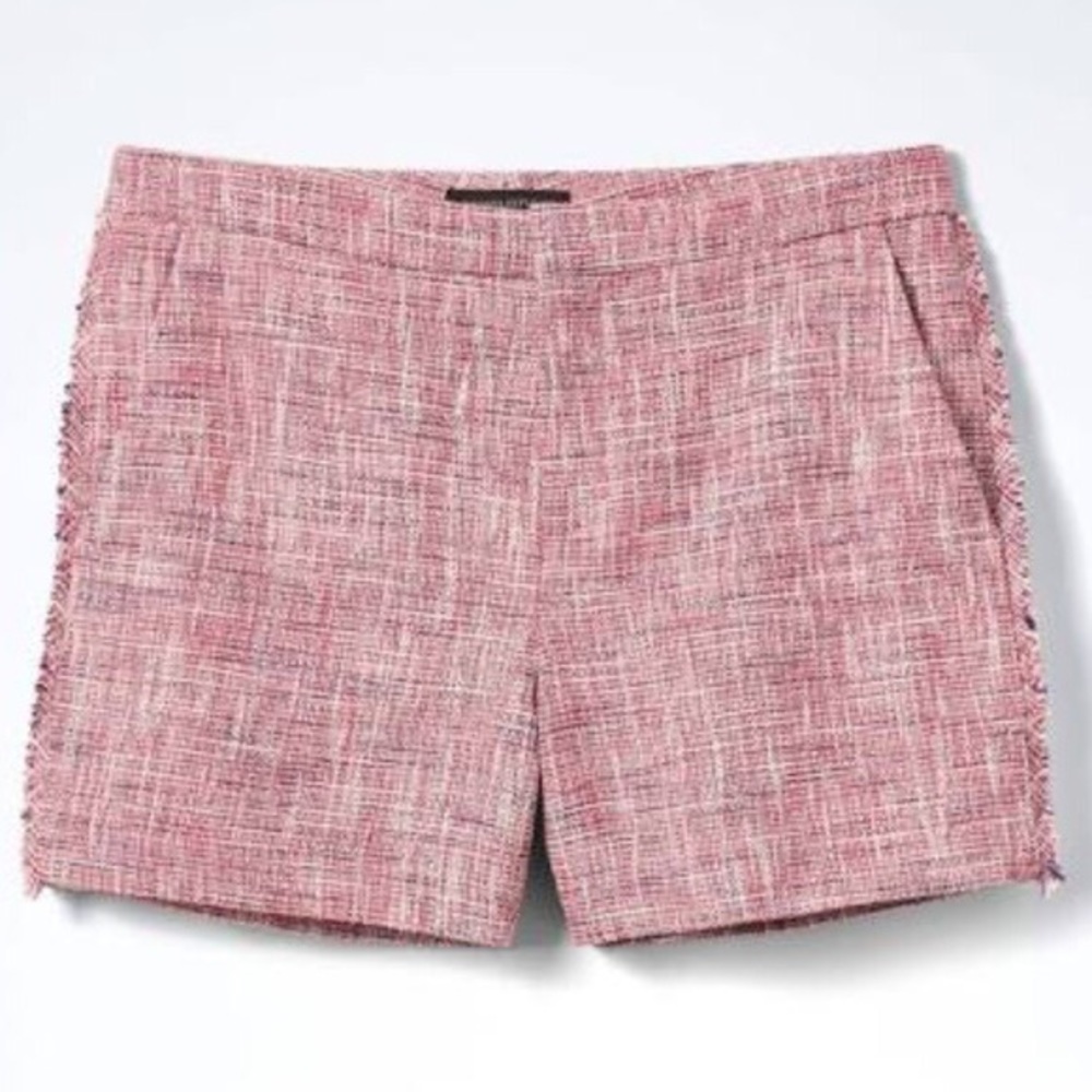 Banana Republic Pink Tweed Shorts